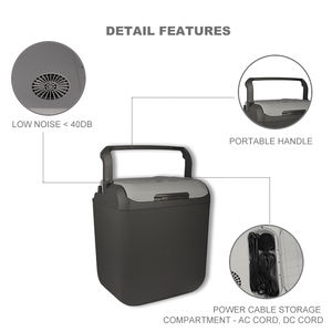 Mini-réfrigérateur portable 25L, nouveau design, <span class=keywords><strong>12</strong></span> volts, sur <span class=keywords><strong>propane</strong></span>, pour camping, voiture, avec fonctions de refroidissement <span class=keywords><strong>et</strong></span> de chauffage - Product Image 2