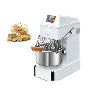 Commercial dough kneading machine bread dough spiral kneader HS50 spiral dough mixer for bakery sale