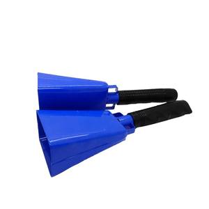 White <strong>Blue</strong> Kissing <strong>Bell</strong> Gold Wedding Metal Cow <strong>Bell</strong> Sport Cheer Cow <strong>Bell</strong> - Product Image 3