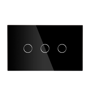 120 AU tiêu chuẩn tuya wifi thông minh chuyển đổi Tempered Glass bảng điều chỉnh cảm ứng điện dung RCM chứng nhận 240V 10A, 1/2/3/4g không có dây trung tính - Product Image 1