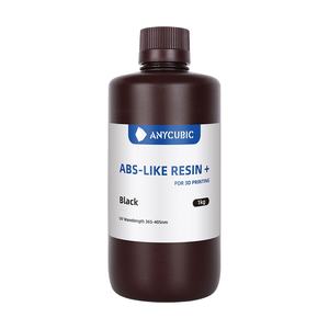 Résine pour imprimante 3D Anycubic type ABS+ 1KG, choix de plusieurs couleurs, longueur d'onde UV 365-405nm, densité 1.05-1.25g/cm² - Product Image 1