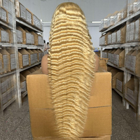 Perruque Lace Front HD en Cheveux Humains Naturels Brésiliens Non Traités, Couleur Naturelle, Sans Colle, Vente en Gros