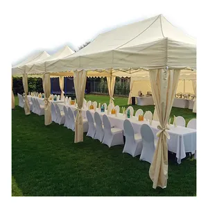 מכירה חגיגי סין אלומיניום 10X20 חופה חתונה אירוע אוהל מטרייה מודרני קצ 'ואה מסיבת עבור 20X40 מרוקאי צרפתית