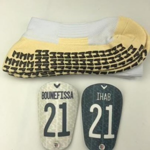 Protège-tibias de football personnalisés par sublimation, matériau PE+EVA, couleurs et tailles personnalisables, logo personnalisé, service OEM/ODM, enfants - Product Image 5