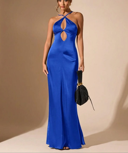 <span class=keywords><strong>เด</strong></span><span class=keywords><strong>รส</strong></span>ยาวคล้องคอเซ็กซี่สำหรับผู้หญิงชุดราตรีเปิด<span class=keywords><strong>ไหล่</strong></span>แขนกุดเปิดหลังรัดรูปชายหาดคลับ - Product Image 4