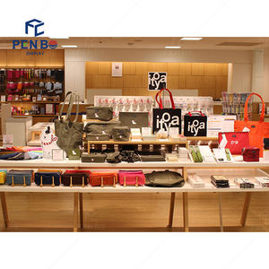 Estante de exhibición de madera de diseño moderno para muebles de tienda de papelería estante de biblioteca personalizado estantes de exhibición para librería - Product Image 5