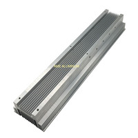 Profilé en aluminium anodisé nature personnalisé de haute précision dissipateur de chaleur led
