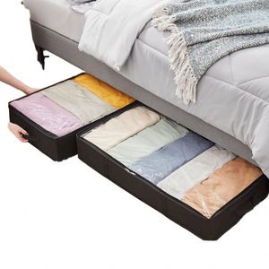 High Quality 90L Collapsible Multifunctional Rectangle <b>Storage</b> <b>Bins</b> 6 Pack 6 Pack Underbed Organizers 90L <b>Storage</b> <b>Boxes</b> - Product Image 3