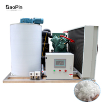 Meilleur prix pour une machine à glace en flocons commerciale de 200 kg, 500 kg, 1000 kg, 3000 kg pour la transformation des aliments pour poissons