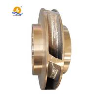 Usine de pompe centrifuge verticale en ligne d'eau chaude d'eau de mer en bronze