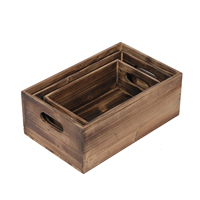 Ferme fait à la main personnalisé pouf Table basse décor plateau en bois naturel en bois fruits vin stockage caisse boîte rustique caisses en bois