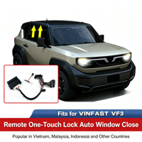 Module de Fermeture Automatique des Vitres à Bouton Unique pour Vinfast VF3, Kit de Modification de Voiture avec Verrouillage à Distance, Accessoires Auto