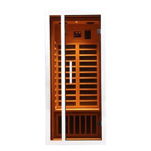 Hongyuan <b>Saunas</b> Modern Red Cedar Electric Single Person Extendable Indoor Far Infrared <b>Heating</b> <b>Sauna</b> Bluetooth Compatible - Product Image 2