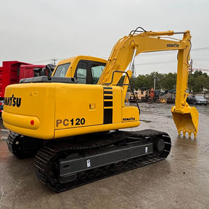 Rendement élevé utilisé d'excavatrice de KOMATSU PC120 équipement de 12 tonnes pour des projets de construction et de développement industriel - Product Image 1