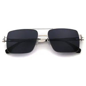 Роскошные модные градиентные поляризованные солнцезащитные очки высокого класса солнцезащитные очки Новые фирменные дизайнерские поляризованные солнцезащитные очки uv400 для мужчин