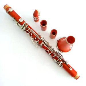 Clarinete colorido <span class=keywords><strong>Bb</strong></span> niquelado 17 teclas instrumento musical - Product Image 4