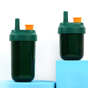 Compra al por Mayor en China: Botella <span class=keywords><strong>Infantil</strong></span> Ecológica de 350 ml, Libre de BPA, con Pajita y Tapa, Apta para Lavavajillas, Colores Personalizables, Ideal para Viajes - Product Image 3