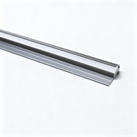 Profilé en aluminium LED personnalisé pour armoire de cuisine, profilé LED en aluminium pour bande LED, profilé d'extrusion en aluminium pour rail d'éclairage LED