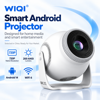 Projecteur Android intelligent avec Wi-Fi 6 pour le divertissement domestique et multimédia, offre en gros pour les distributeurs d'électronique