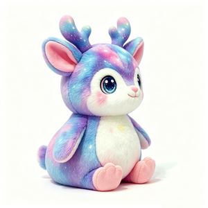 Customized Magical Fawn Plushie <b>for</b> Girls/Nursery Decor, Cute Dreamy Sparkle Deer Gift <b>for</b> Kids/Birthdays - Product Image 1