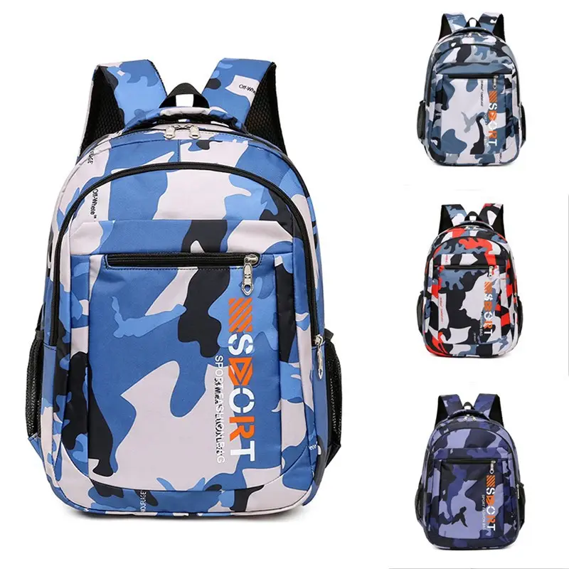 other backpack college backpack 2022 new camouflage backpack nylon light leisure student schoolbag