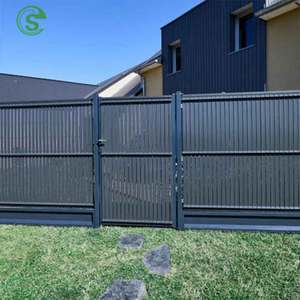 Lames en PVC de qualité supérieure résistantes aux UV pour clôture <span class=keywords><strong>rigide</strong></span>, usage en jardin pour l'intimité - Product Image 3