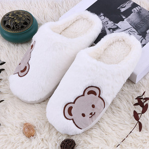 Custom Cute Winter Warm Fuzzy Plush Fuzzy House Dachshund <strong>Dog</strong> Cat Animal Plush <strong>slippers</strong> <strong>for</strong> Women - Product Image 3