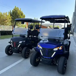 Sightseeing Bus Hunting Club Golf Cart Electric Golf Buggy 48/72v Golf Cart 2/4/6 Seater