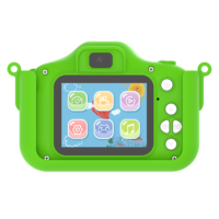 Kamera Dinosaurus Kartun Tangan Kecil Lucu untuk Anak-anak, Camcorder Digital 1080P, Mainan Video, Kamera Anak untuk Hadiah Natal dan Ulang Tahun LL