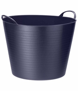 14 26L <strong>Plastic</strong> Flexi Tub Bucket, Laundry Flexible Tub <strong>Trug</strong> for Building Construction Garden Horse Feeding Household Storage - Product Image 1