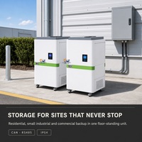 Système de stockage d'énergie solaire tout-en-un avec batterie onduleur 15KW 40KWh LiFePO4 empilable, hybride hors réseau, IP54, prêt à l'emploi