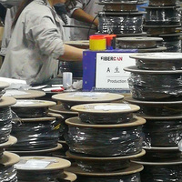 Kabel Patch Fiber Optik LC ke LC DX dengan Konektor Boot NSN untuk Nokia