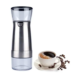 2021新到货定制电动咖啡磨，多个可选毛刺usb可充电电动咖啡研磨机