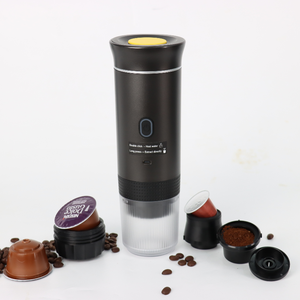 60ml Battery Powered Manual Espresso <b>Machine</b> 7500 mAh Electric Portable <b>Coffee</b> Makers with Carry Case for Camping Traveling - Product Image 1