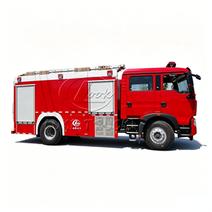 Camión de Bomberos de Emergencia Sinotruk Howo 8000L, Capacidad de Agua de 8cbm, Vehículo Municipal para la Extinción de Incendios en General - Product Image 1