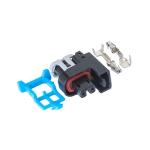 Conector de cableado eléctrico para inyectores de combustible de coche, de 2 pines macho Bosch <span class=keywords><strong>a</strong></span> inyectores Denso de ranura alta, <span class=keywords><strong>convertidor</strong></span> de cable. - Product Image 2