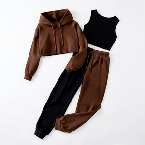 Chándales Deportivos para Mujer de Alta Calidad, Nuevo Estilo, Transpirables, 100% Poliéster, para Invierno, Running, Entrenamiento, Diseño Personalizado - Product Image 1