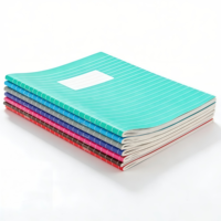 Carnet d'exercices personnalisable à double agrafage, vente en gros d'usine, pour l'école et le bureau