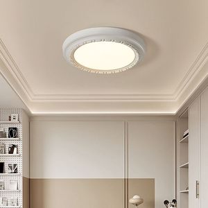 Plafonnier LED de style japonais Wabi-Sabi, protection des yeux, moderne et minimaliste, luminaire pour la maison, style français européen pour la chambre principale - Product Image 6