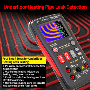 Termocamera a Infrarossi ZOYI ZT-R02, Risoluzione 96x96, Lunghezza d'Onda 8-14μm, Ricaricabile USB Type-C, Temperatura Regolabile - Product Image 2