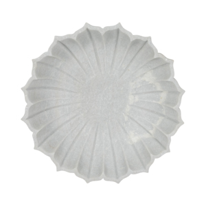 Vassoio decorativo rotondo floreale per letto o tavolino, portaoggetti, porta gioielli, espositore per vanità - Product Image 5