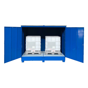 Almacenamiento externo con tanque de recolección de acero Carvel 2750x1750x2350mm para tanques, 1070lt - Product Image 1