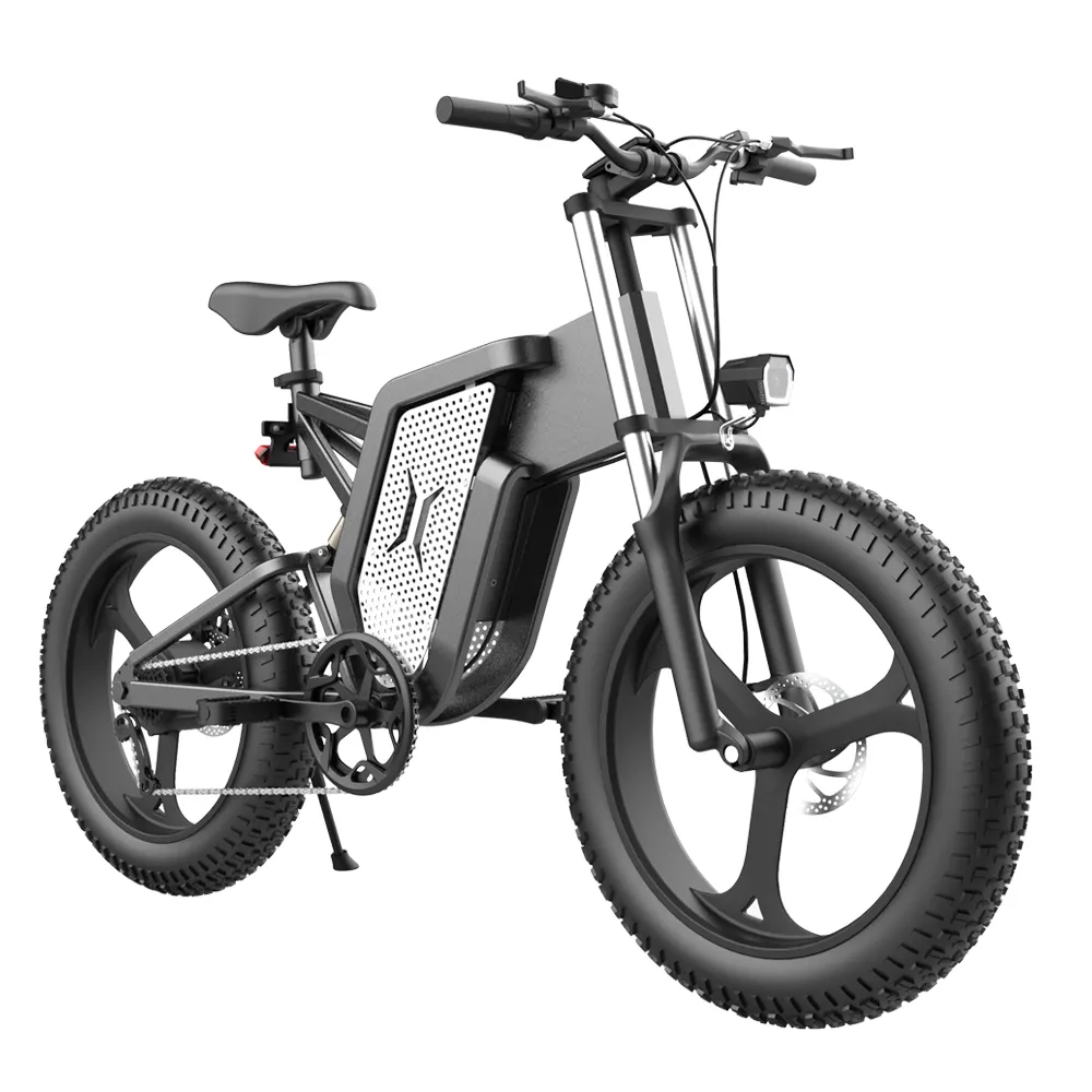 latest fashion 20inch fat tire for wholesale electric enduro bike electric trail bike hilltopper bikes