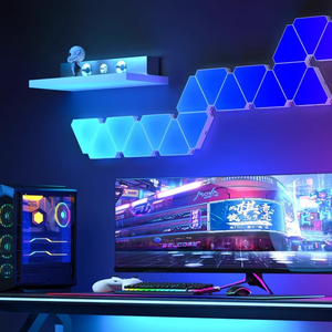 Lampada Modellante Magica USB LED Ecologica Dimmerabile, Luce Triangolare Strana per Ambienti, Compatibile con Alexa/Google/Siri, Lampada da Parete Atmosferica - Product Image 2