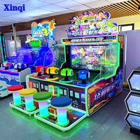 Prix d'usine – Console de jeu d'arcade à monnayeur la plus populaire pour 4 joueurs, avec jets d'eau, grande console de divertissement pour enfants