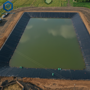Geomembrana de HDPE para Revestimiento de Estanques Agrícolas, Geomembrana de HDPE de 80 Mil para Gestión de Residuos - Product Image 1