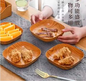 Plateau de maison en bois japonais pour collations et desserts Mille fruits noix légumes pour le stockage de camping - Product Image 4