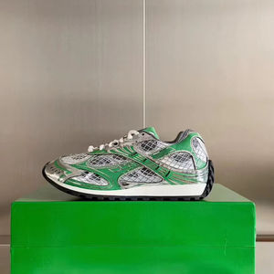 Couples Designer Low-top Casual Running <strong>Shoes</strong> <strong>Men's</strong> BV Retro Sneakers Top Quality Platform Dad <strong>Shoes</strong> <strong>Silver</strong> - Product Image 1