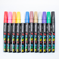 Marqueurs de peinture à base d'huile, 50 couleurs, marqueur de peinture à l'huile sur presque tout, séchage rapide et Permanent, étanche