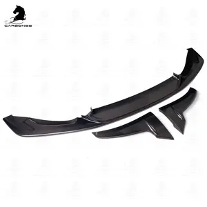 LT Style Carbon Fiber Bumper Front Lip For BMW F80 F82 F83 M3 M4 2015+